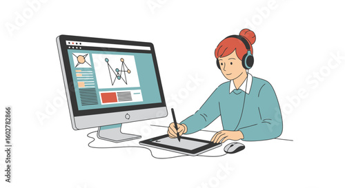 Digital Artist at Work: Creating Animation on Computer