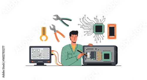 Electronics Repair Service: Diagnosing and Fixing Digital Devices