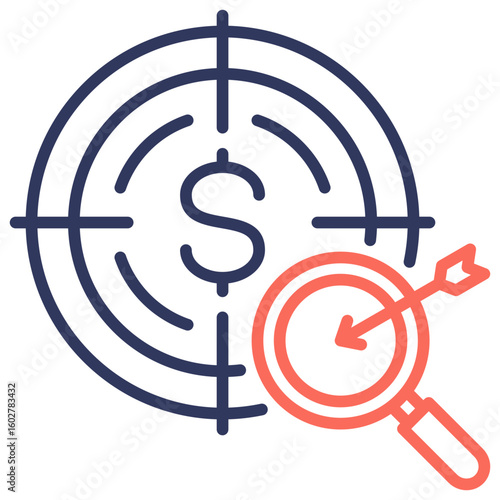 Niche Dual Tone Icon