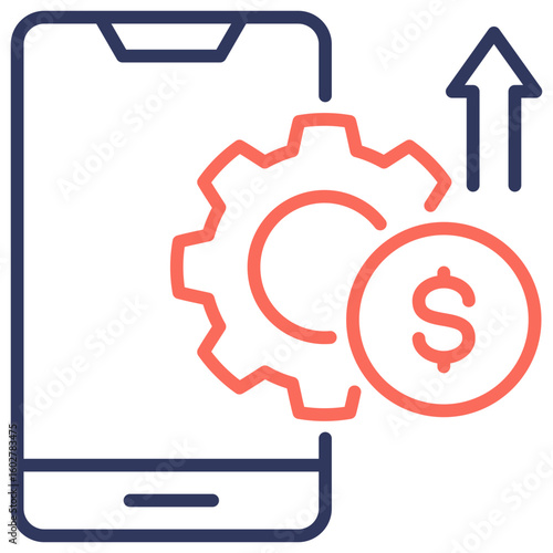 Monetization Dual Tone Icon