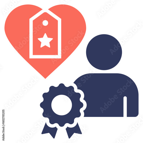 Brand Loyalty Mixed Icon