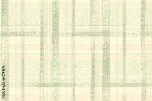 Subtle sage green and cream plaid pattern. Perfect for textile design, wallpaper, or website backgrounds.  Evokes feelings of calm and sophistication.  Versatile, stylish, and timeless.