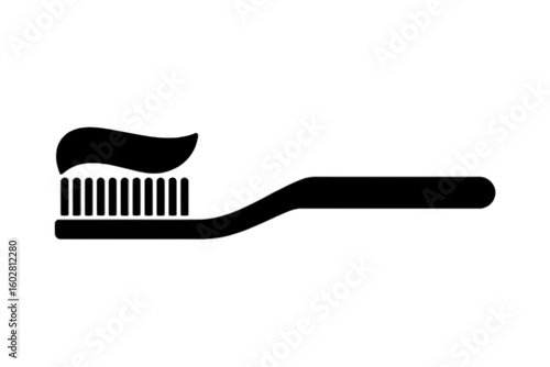 Toothbrush with Paste toothpaste dental hygiene