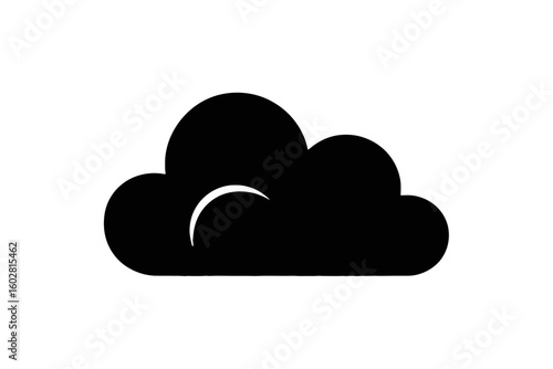 Fluffy Cumulus Cloud Silhouette weather nature