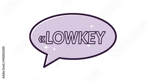 Colorful Gen Z slang speech bubbles in modern graphic style