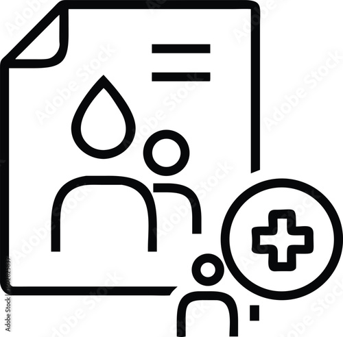 blood test report icon