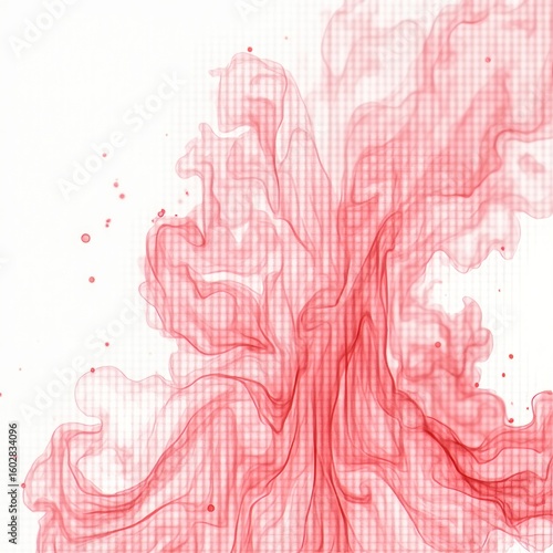 Abstract red background with swirls, design, art, vector, pattern, illustration, swirl, wave, decoration, floral, shape, element, color, texture, wallpaper, waves, curve, pink, backgrounds, flower, st