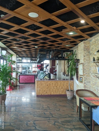 interior of a restaurant