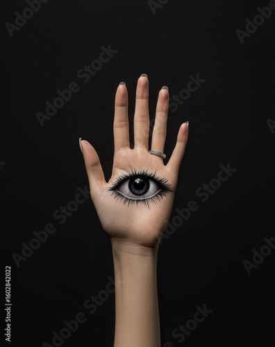 hand in the dark