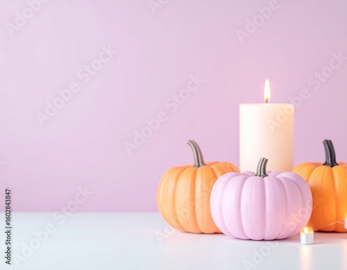 Décor annonçant l'automne