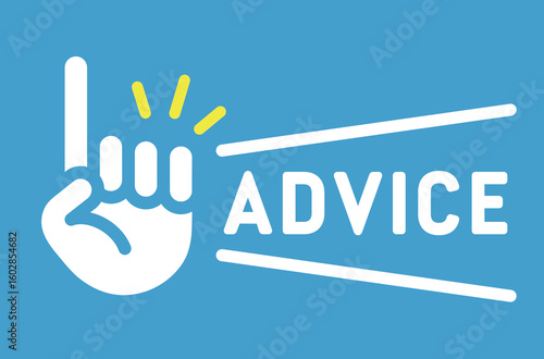 シンプルな指差しアイコン　イラスト　手　注目　確認　ポイント　アドバイス　チェック　指を差す　重要