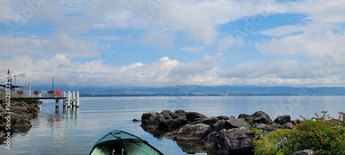 Yvoire sur le lac Léman. 
