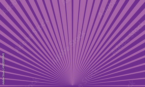 Abstract purple colour vertical thik to thin seamless halftone arc line pattern with purpel background