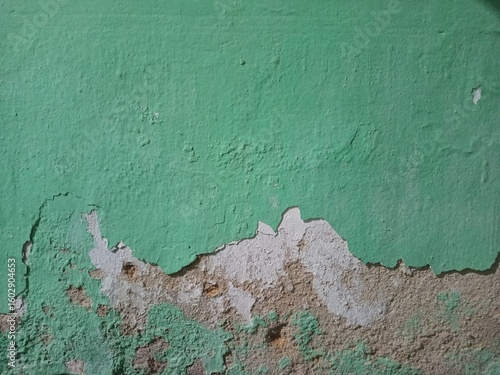 Obraz na plátně peeling paint on a damage wall