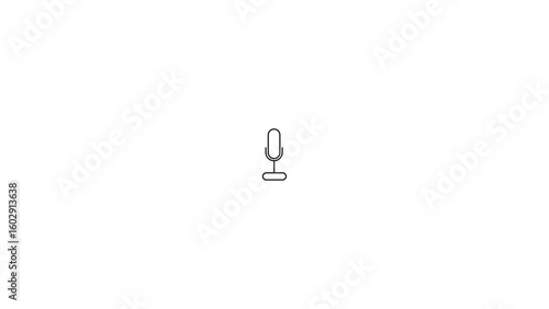 Microphone Icon Vector Design