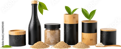 Sustainable packaging solutions eco friendly containers and jars for product display