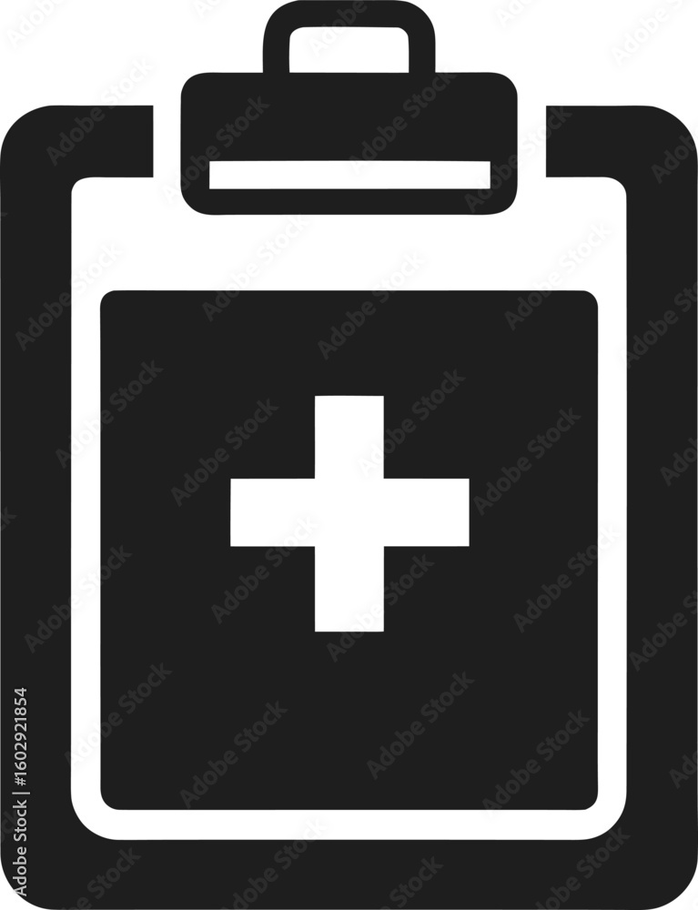 Detailed Black Silhouette Icon of a Medical Professional for Healthcare Branding Detailed Black Silhouette Icon of a Medical Professional for Healthcare Branding