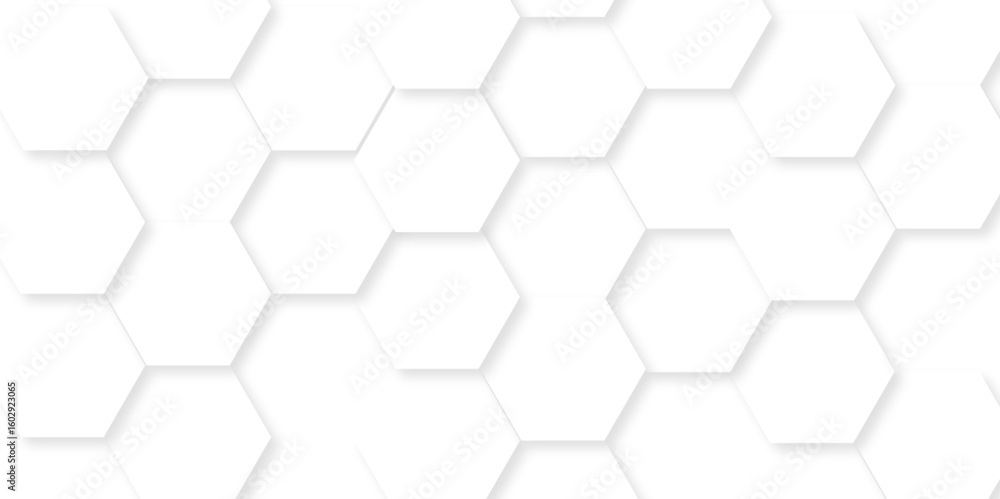 Fototapeta premium Abstract background with lines. Modern simple style hexagonal graphic concept. Background with hexagons