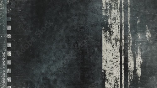 Black grunge rough background texture dark grey gray vintage retro old effect dirty disterssed shabby film pattern  messy scuffs scabrous textured