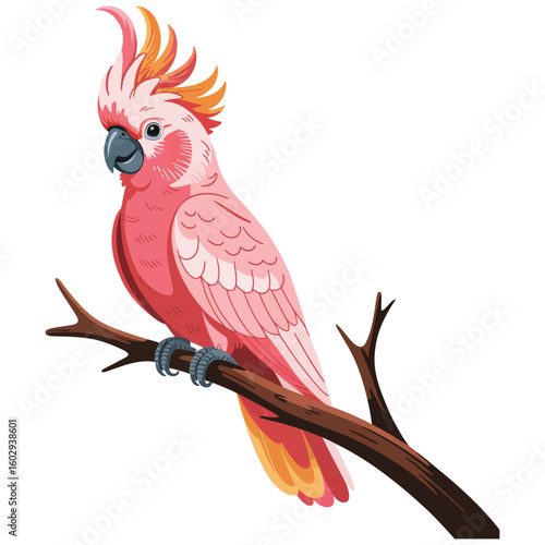 parrot on a branch