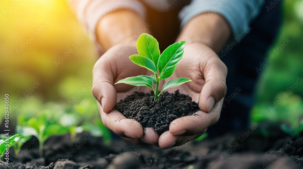 A successful business showcasing its green manufacturing processes. A successful business showcasing its green manufacturing processes.