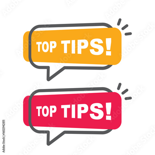 Top tips bubble like quick facts. 