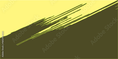 Grunge vector texture geometric yellow, black. With the ability to use overlay. Background scratches, cracks, stains.