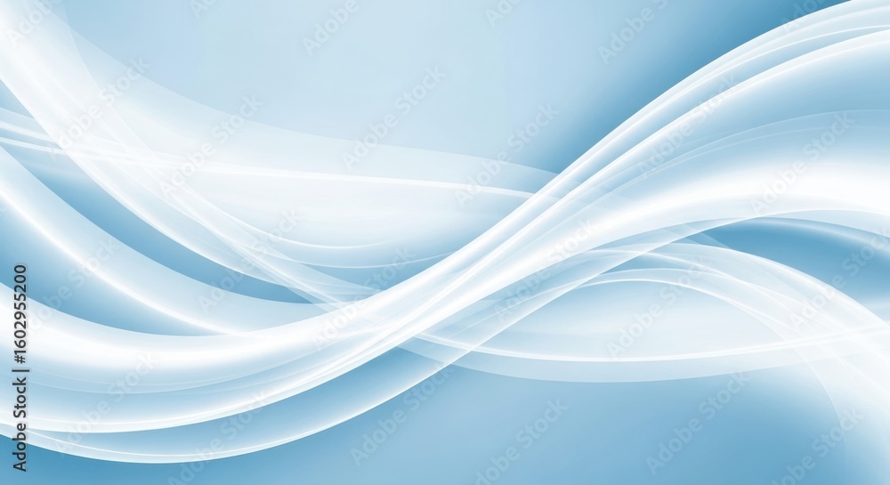 Abstract Blue and White Wavy Lines Background Design Abstract Blue and White Wavy Lines Background Design