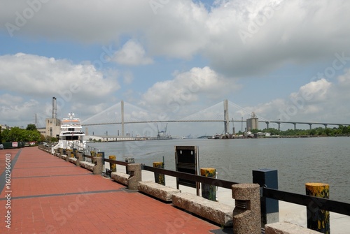Foto Savannah, Georgia riverfront