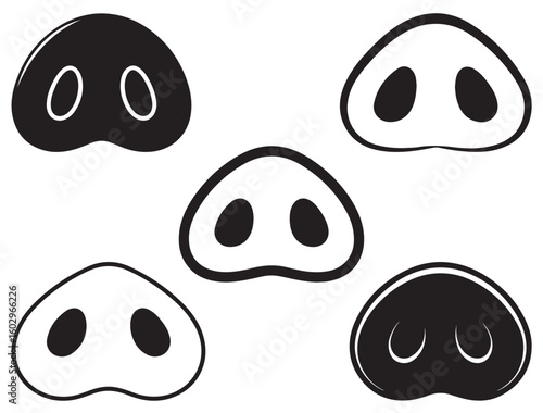 PIG NOSE SILHOUETTE