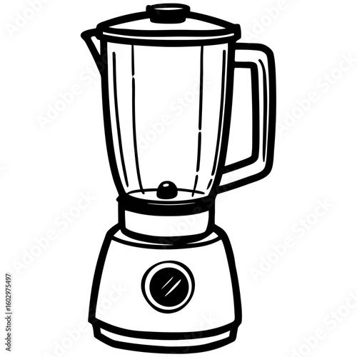 blender isolated on white background