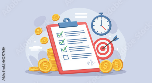 Effective Time Management & Financial Goal Checklist Achieve Your Financial Targets Faster