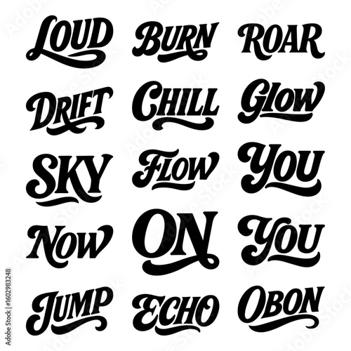 Motivational Inspirational Quotes Calligraphy Typography Vector Stylish Bold Lettering