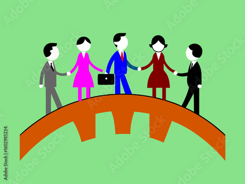 group of professionals