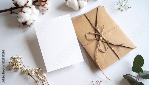 Wallpaper Mural Packaging mockup for social media, Business card or invoice template Torontodigital.ca