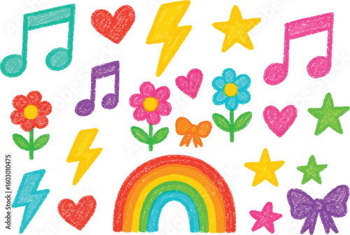 Hand Drawing Sketches Sticker Pack