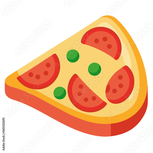 Bruschetta Slice Vector Food Printable Graphic for Kitchen Decor