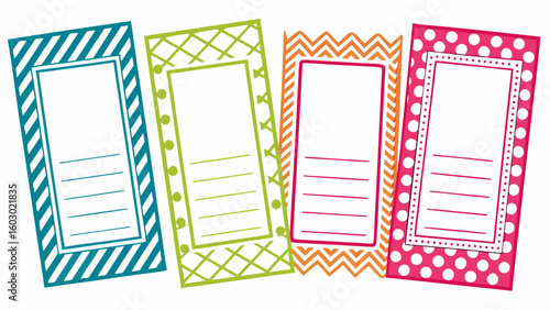 Breakfast Food Frames Vector Set – Hand-drawn doodle-style decorative frames made with eggs, toast, coffee, croissant, juice, fruits, and avocado for menus, packaging, or cafe designs.

