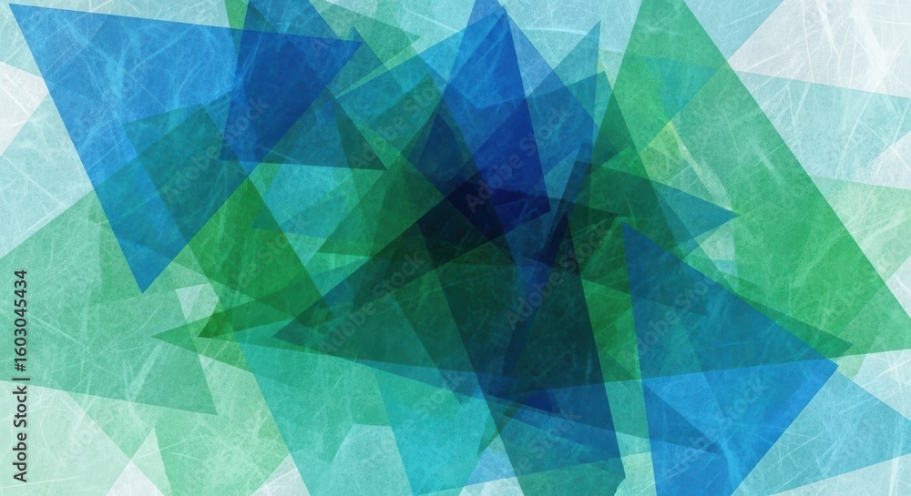 Obraz premium Abstract Geometric Overlapping Triangles Background Design