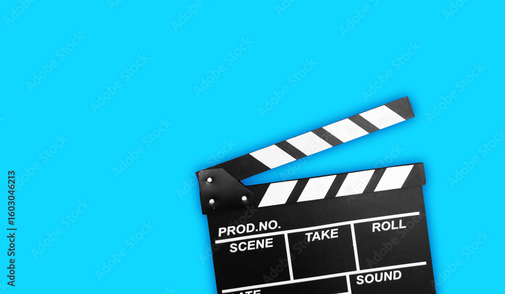 Obraz premium ciak, cinema, regia, produzione cinematografica, spettacolo, film, scuola di cinema