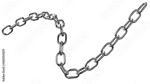 3d render chain metal sets