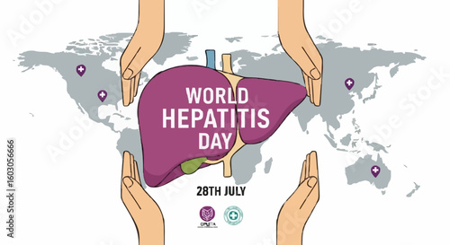 World Hepatitis Day Awareness Global Support Liver Health