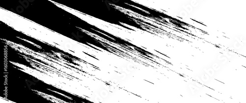 Vector grunge brush strokes texture rough black scratches for wallpaper.