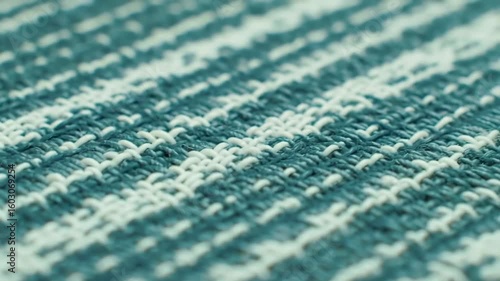Close-up woven fabric texture