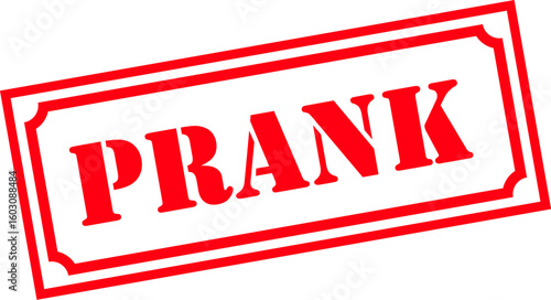 Grunge stamp prank