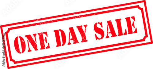 Grunge stamp one day sale