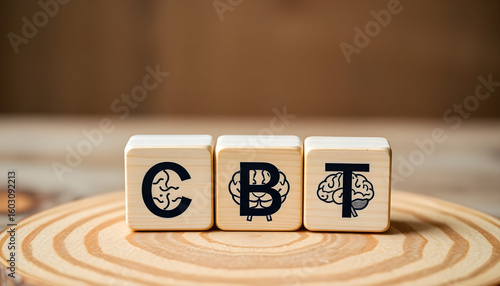 Educational cbt techniques in a relaxing environment for mental health awareness