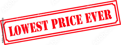 Grunge stamp lowest price ever