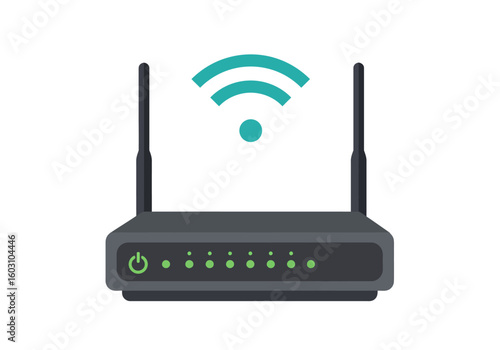 A High-Speed Wireless Router with Multiple Antennas Providing a Strong Wi-Fi Signal for Seamless Connectivity