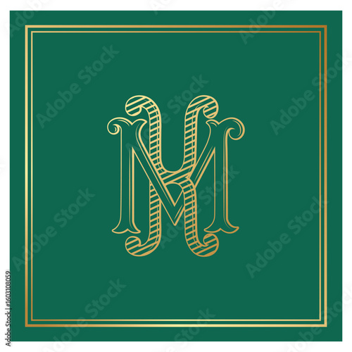 MK, KM, logo MK, Letter MK,  Monogram MK, Wedding Monogram, Wedding Logo, Logo Design , Monogram Vintage